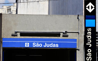 Estação São Judas do Metrô de São Paulo é a mais próxima do Aeroporto de Congonhas