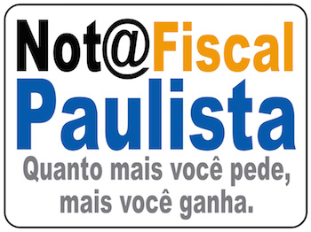 Nota Fiscal Paulista restitui parte do imposto pago pelo consumidor (divulgação)