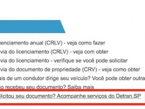 Rastreamento CRLV