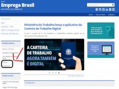 Portal Emprega Brasil cadsatro