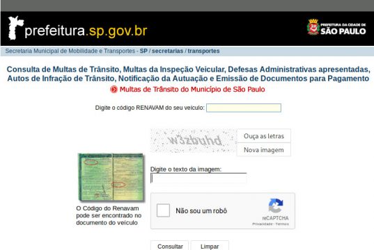 Consulta de Multas CET